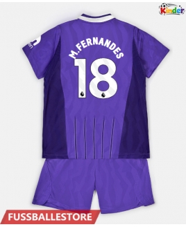Günstige Tottenham Hotspur Mateus Fernandes #18 3rd trikot Kinder 2026-27 Kurzarm (+ Kurze Hosen)